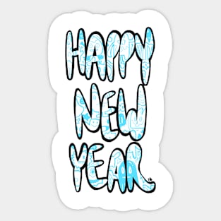 Happy New Year Sticker